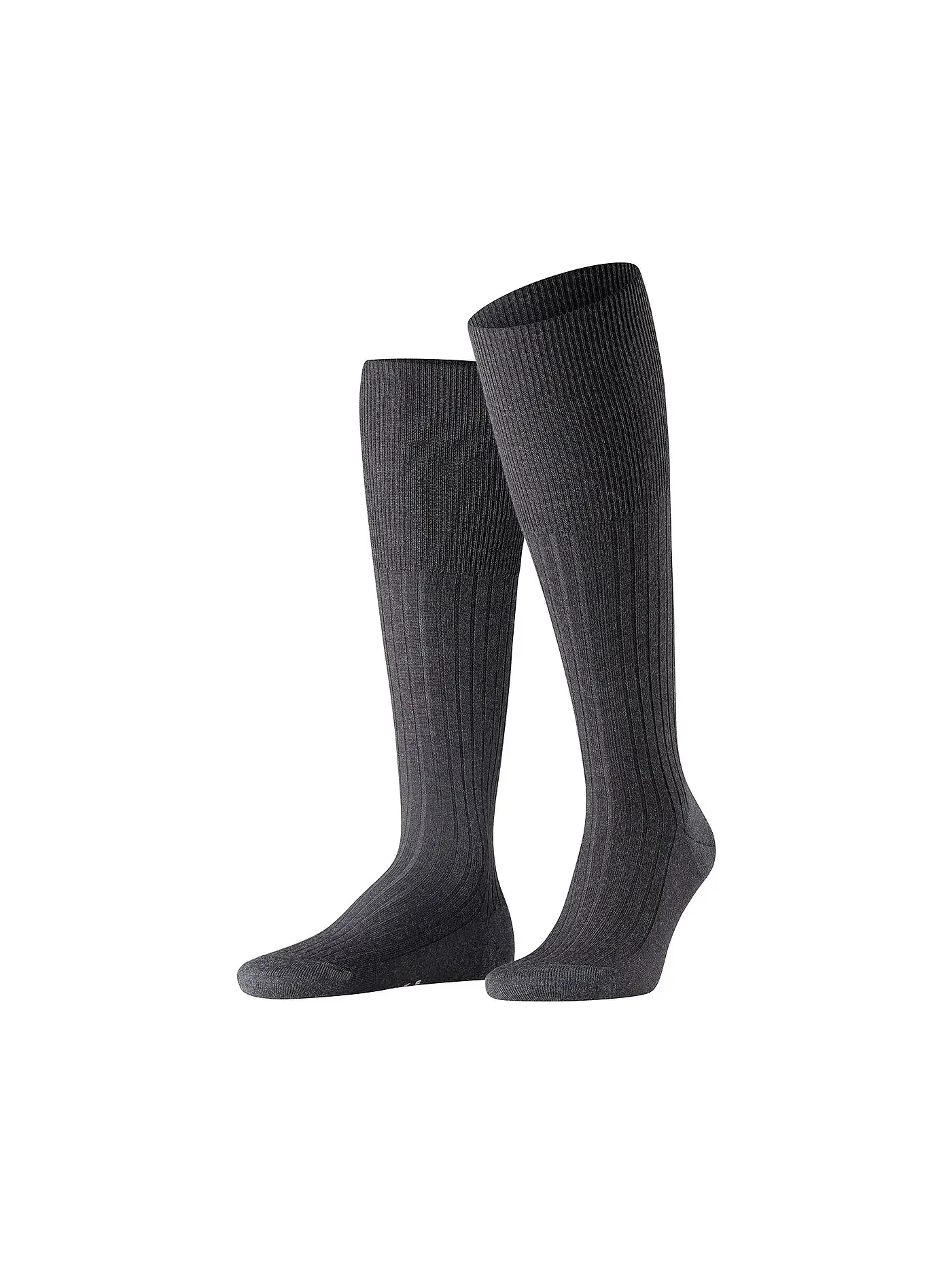 FALKE | Kniestrümpfe BRISTOL dark navy | grau